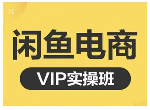 鱼客·闲鱼电商零基础入门到进阶VIP实战课程，帮助你掌握闲鱼电商所需的各项技能-时尚博客