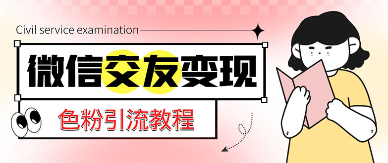 微信交友变现项目，吸引全网LSP男粉精准变现，小白也能轻松上手，日入500+-小哥网