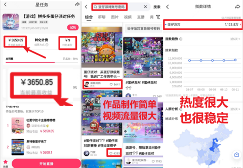 靠蛋仔派对日入3600+，会截图就能做，保姆式教学 无脑操作（教程+资料）-时尚博客