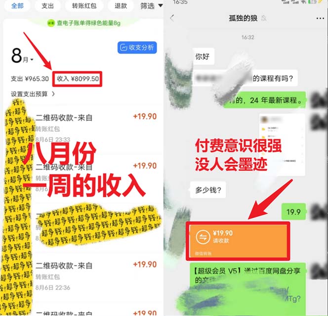 图片[1]-靠英语四级，一天1000+不懂英语也能做，小白保姆式教学 (附:1800G资料）-小哥网