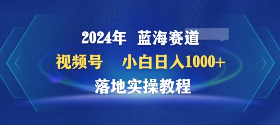 2024年视频号蓝海赛道百家讲坛，小白日入1000+，落地实操教程-小哥网