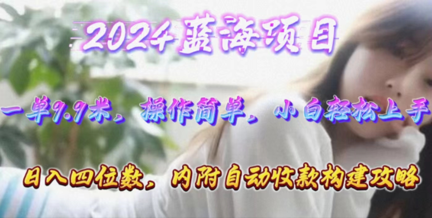 （10204期）年轻群体的蓝海市场，1单9.9元，操作简单，小白轻松上手，日入四位数-时尚博客