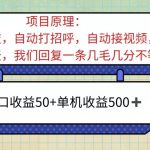 ai语聊，单窗口收益50+，单机收益500+，无脑挂机无脑干！！！