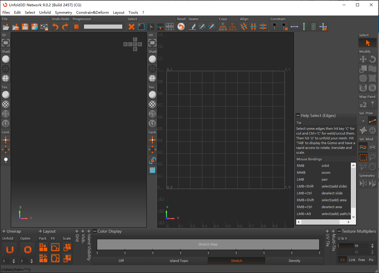 Unfold3D(三维模型展UV软件) v9.0.2官方版高性能三维模型展UV软件-小哥网
