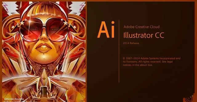 illustrator cc2014中文版 32&64位矢量绘图软件-小哥网