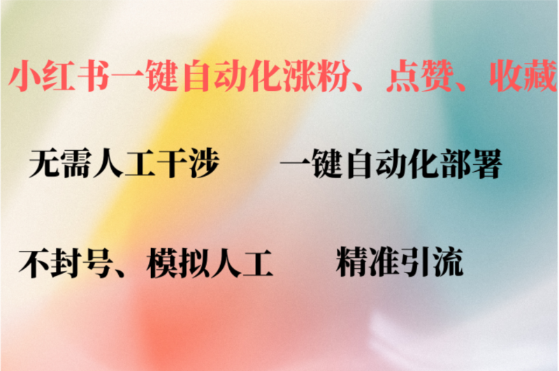 （12785期）小红书自动评论、点赞、关注，一键自动化插件提升账号活跃度，助您快速…-小哥网