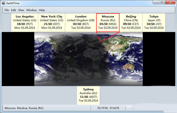 世界时钟桌面版(EarthTime) v6.27.2-小哥网